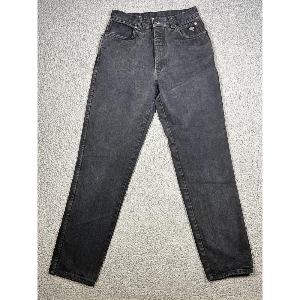Vintage Harley Davidson Jeans Mens 34‎ Black Classic Fit Denim Made USA 90s